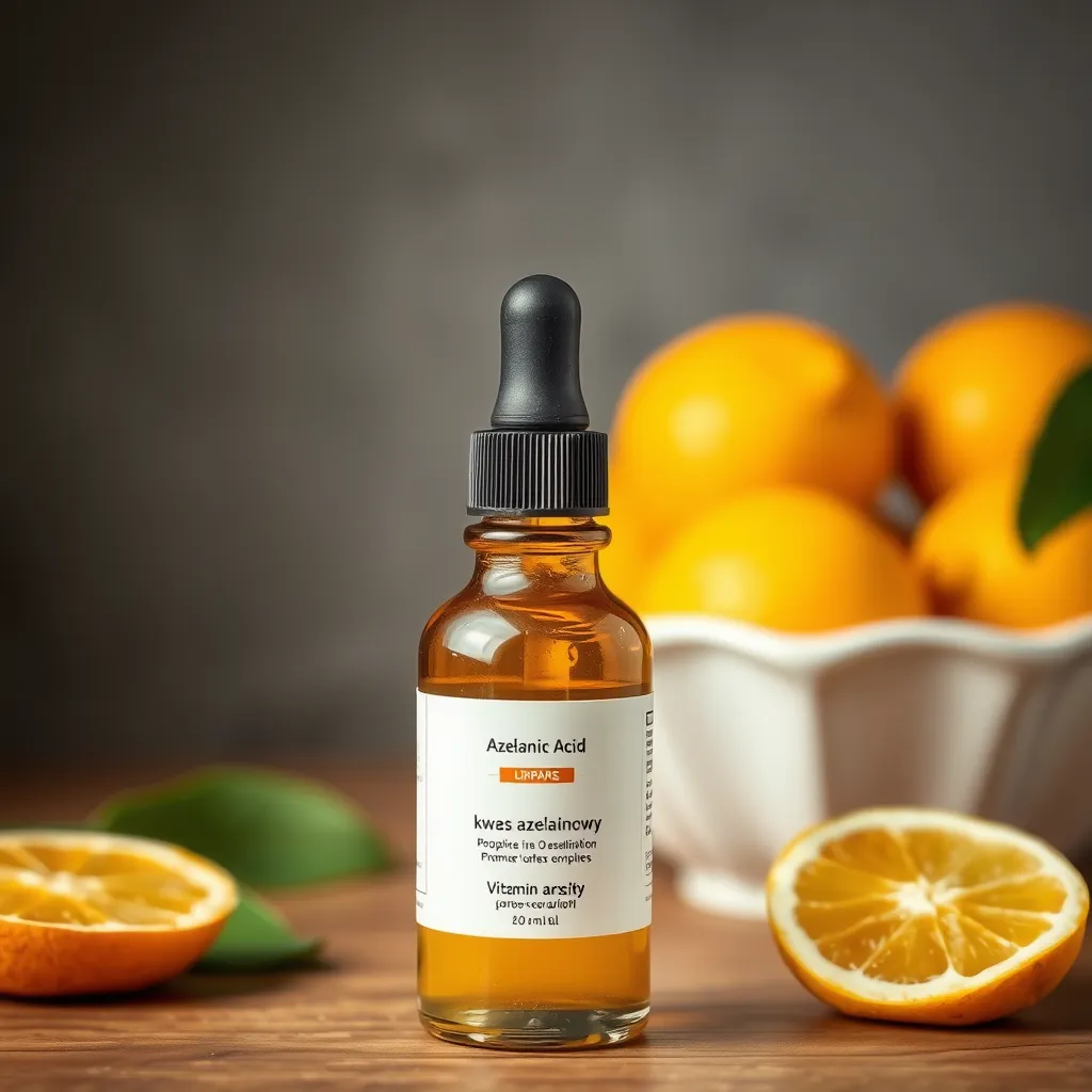 Czy można łączyć kwas azelainowy i witaminę C?